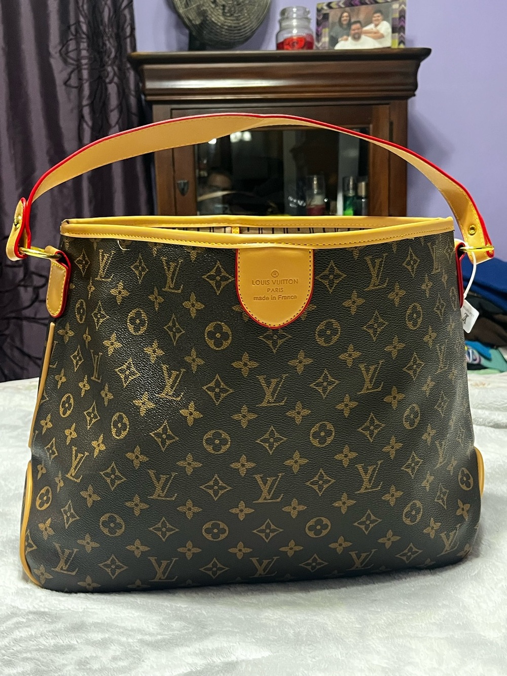 Louis. Vuitton. Delightful Signature Monogram Hobo Shoulder Bag Purse